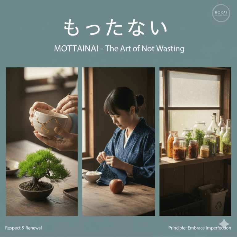 5 Reglas del “Mottainai”: La Filosofía Japonesa Para Reducir el Desperdicio